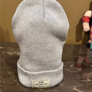 N86 Brooklyn Twenty Unisex Gray Beanie